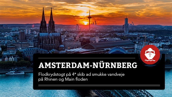 Amsterdam - N�rnberg flodkrydstogt