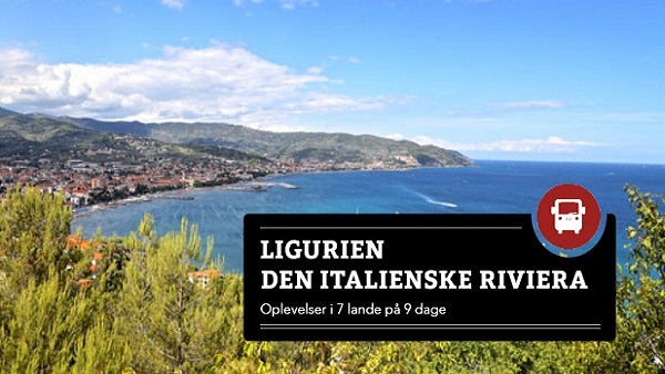 Ligurien � Den italienske Riviera, 9 dage